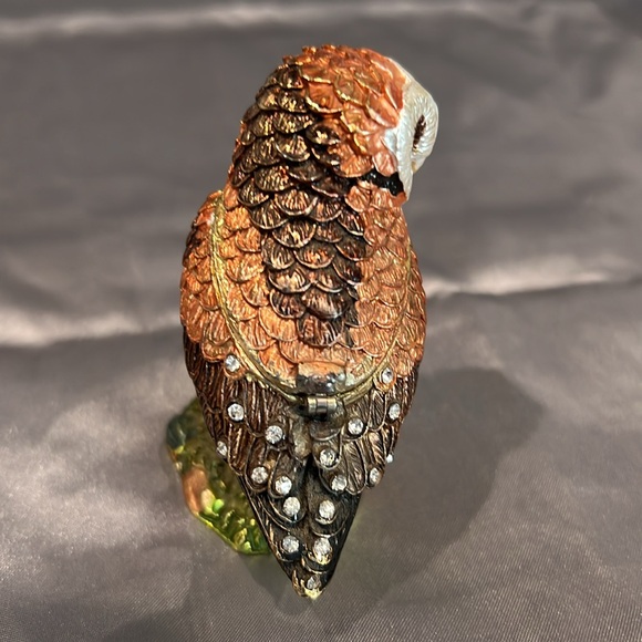 Owl trinket box - Picture 2 of 6